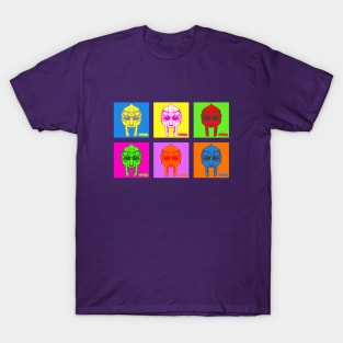 MF Doom Pop Art Style Halftone T-Shirt